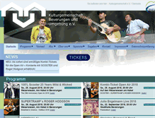 Tablet Screenshot of kulturgemeinschaft.com